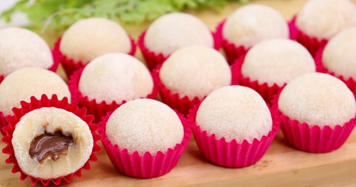 Sobremesas: Brigadeiro de Ninho Recheado com Nutella 