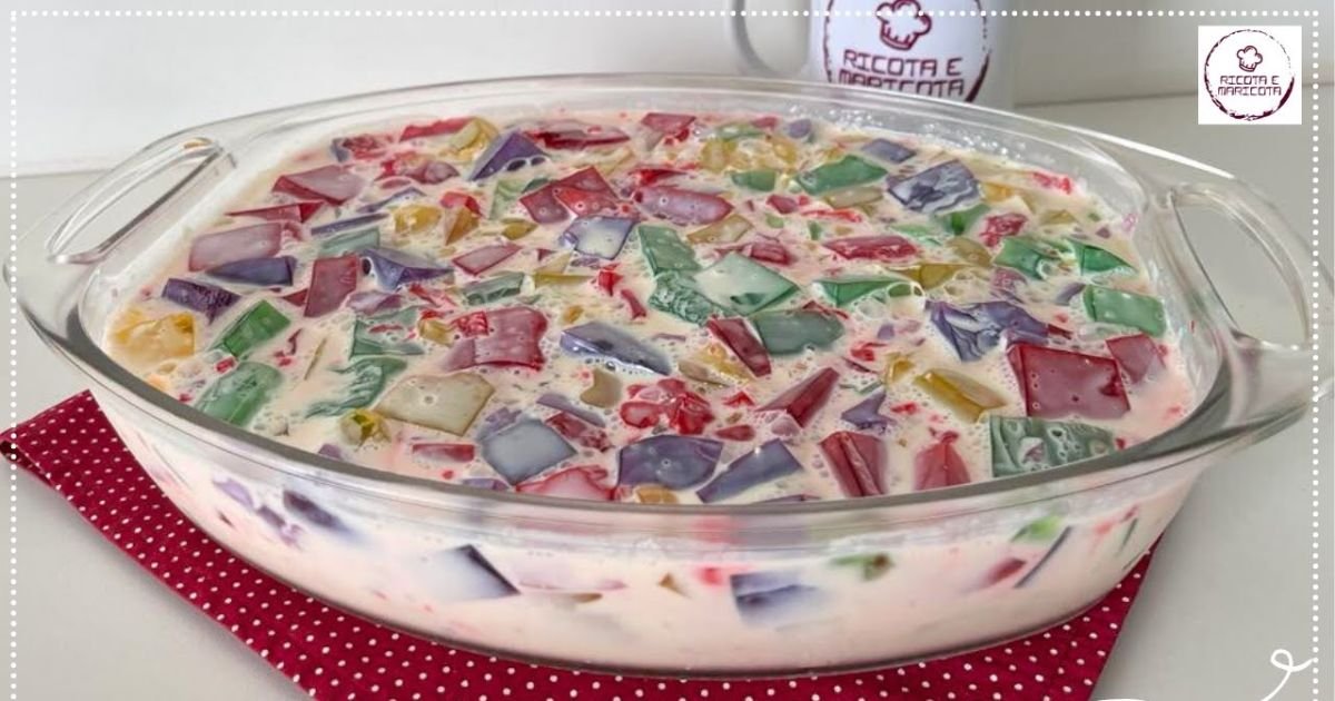 Gelatina Colorida: A Sobremesa Mais Fácil e Vibrante que Você Já Viu! 