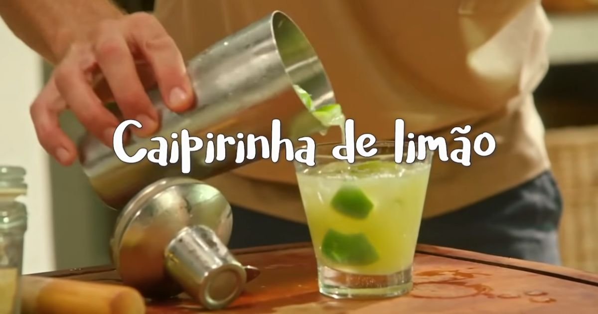 Caipirinha de Limao Tradicao Que Conquista Paladares