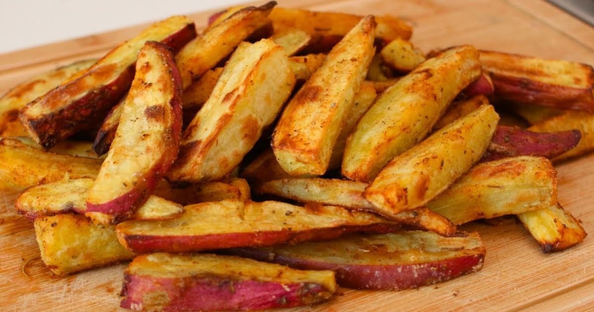 Batata Doce na Air Fryer Receita Simples e Saborosa