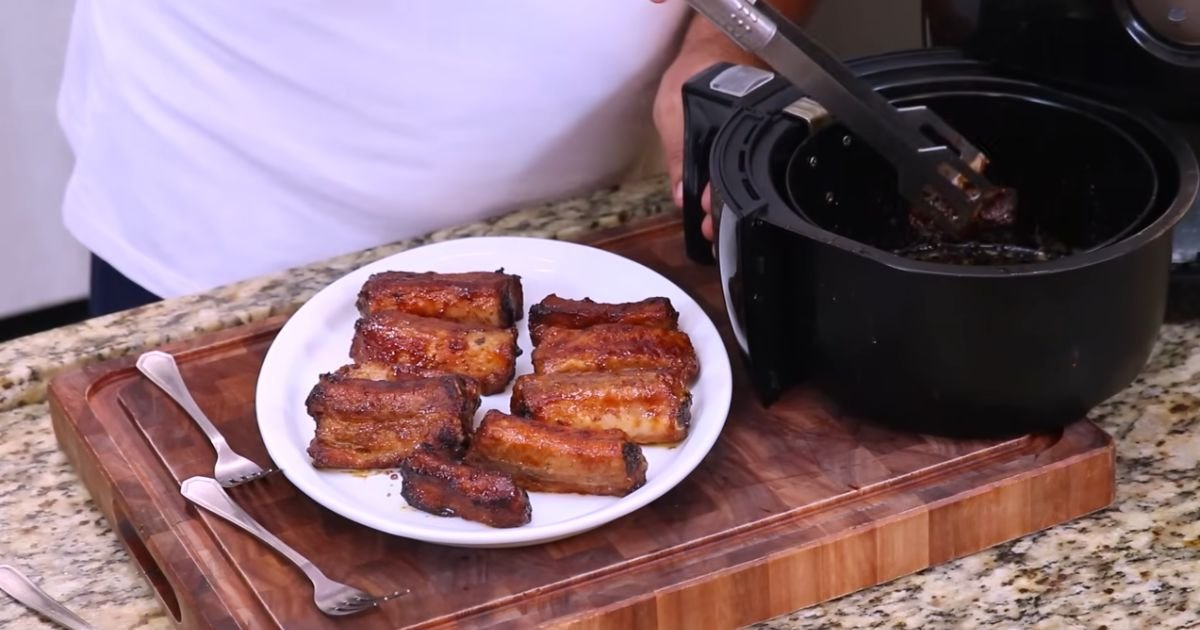 Como Fazer Costelinha de Porco na Airfryer com Barbecue