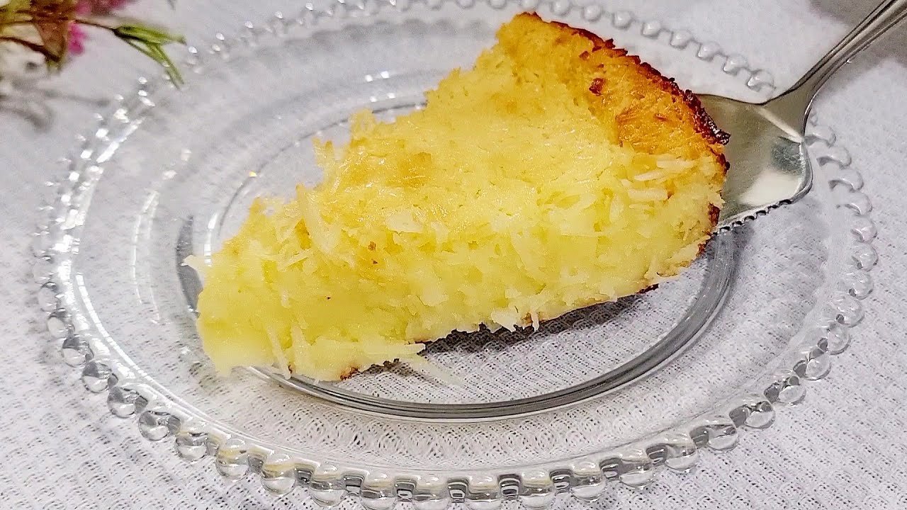 TORTA DE COCO SEM GLÚTEN 