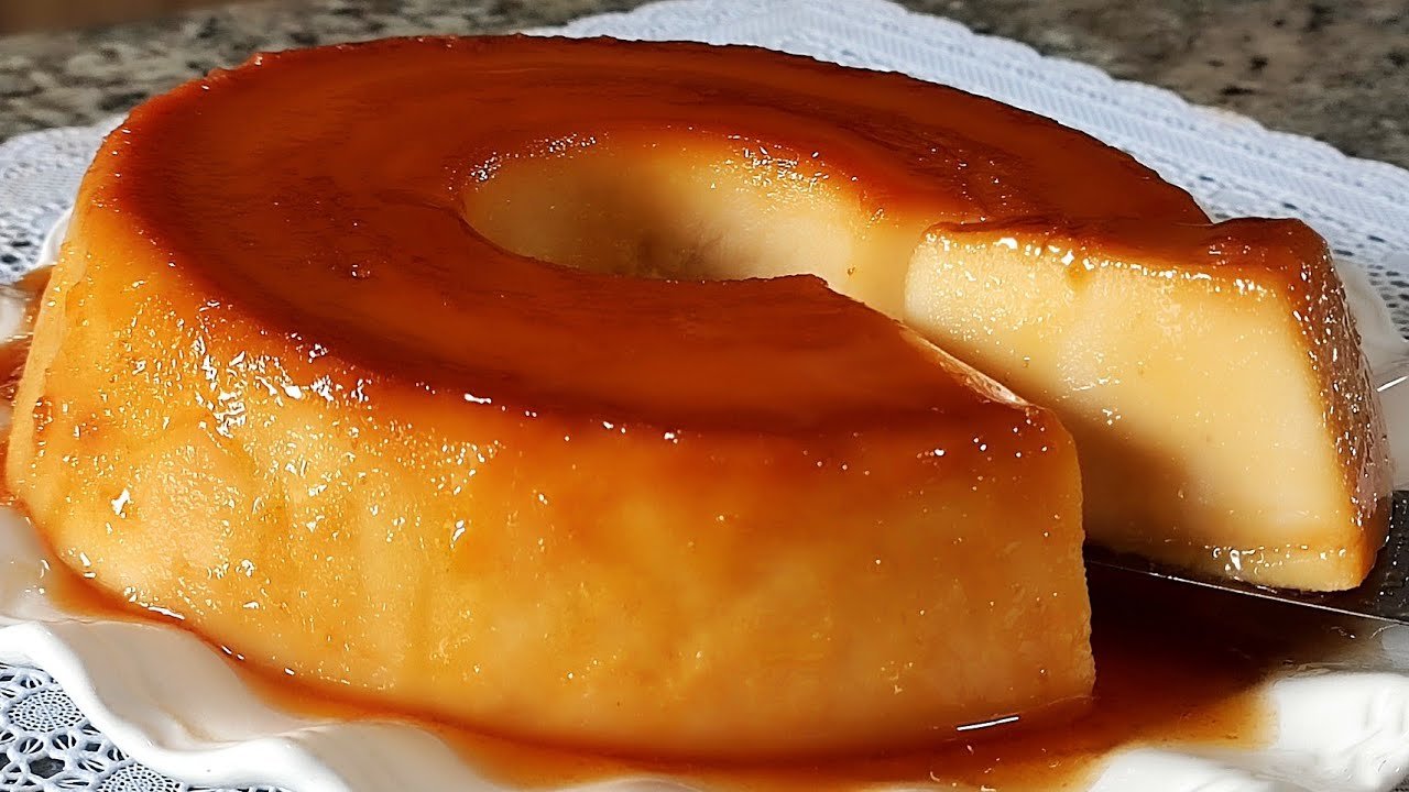 RECEITA RAIZ: PUDIM de PÃO SEM LEITE CONDENSADO 