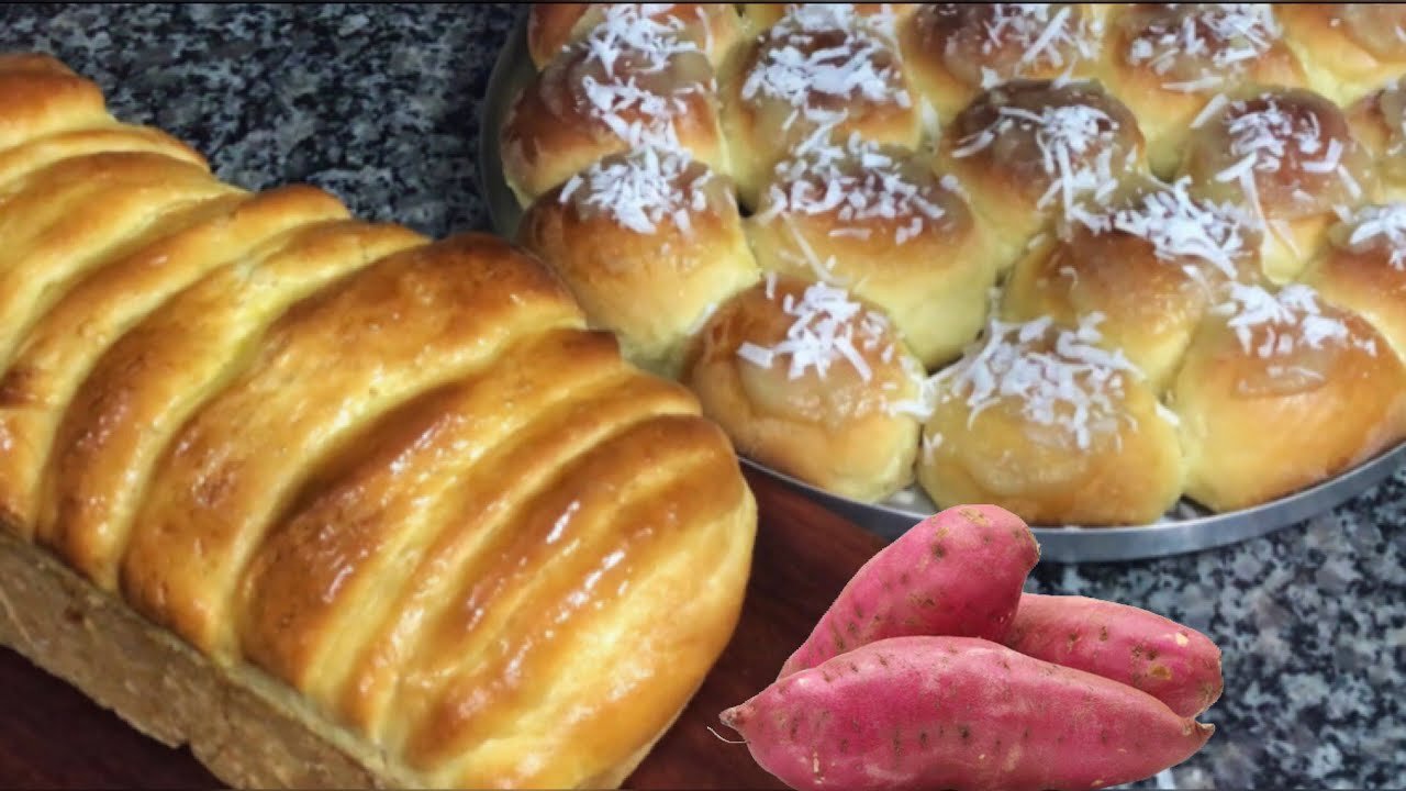 Pão de BATATA DOCE fofíssimo sem erro 