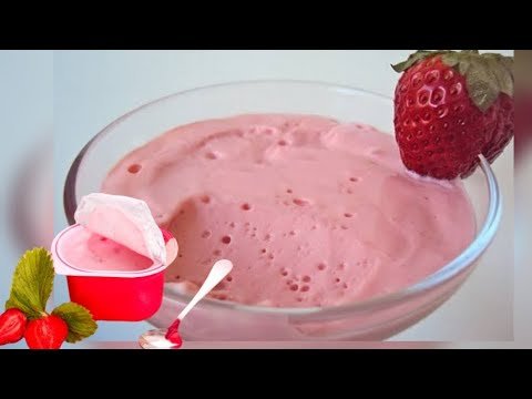 Mousse DANONINHO com gostinho de infância 