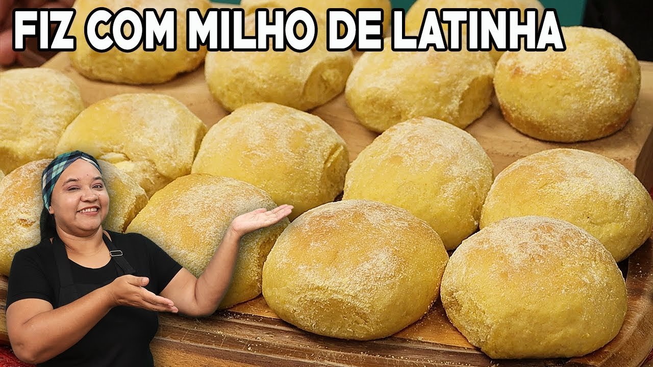 Pão de Milho de Liquidificador! FÁCIL Macio e FOFINHO! Rende MUITO!! Cozinha Sem Mistério 