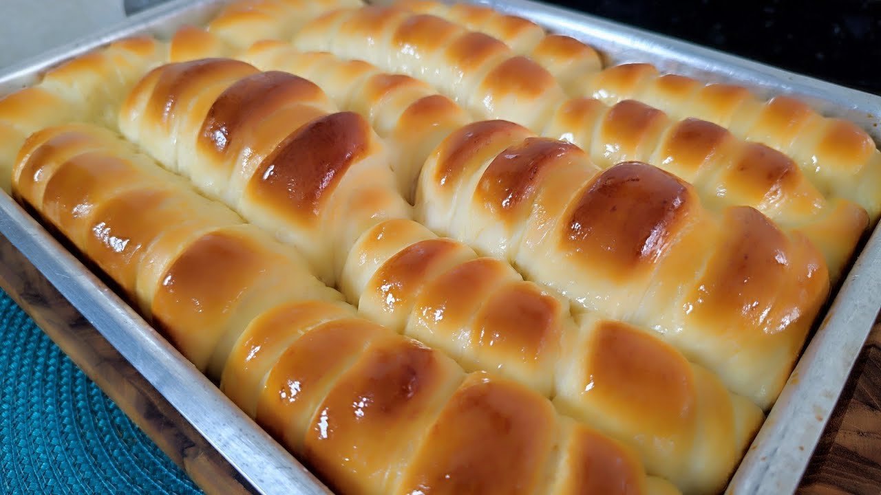 PÃOZINHO CASEIRO FOFINHO MAIS FÁCIL QUE VOCÊ VAI VER HOJE 