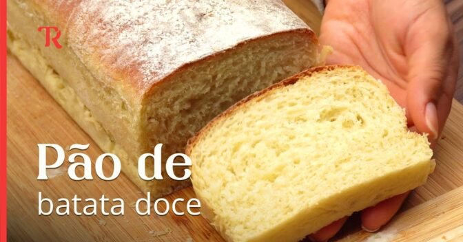 Pães: Você precisa fazer esse pão de batata doce, fica super fofinho, além de ser fácil e econômico!