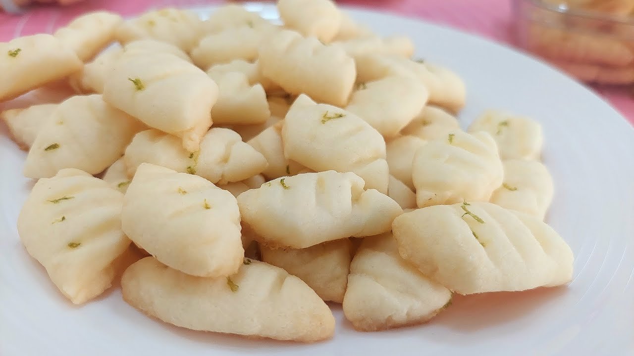 Receita de Sequilhos de Limão / Desmancha na boca 