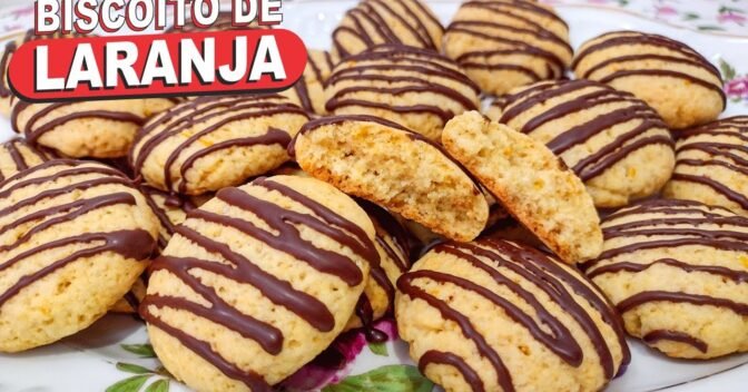 Lanches: BISCOITO DE LARANJA SEM MANTEIGA E COM APENAS 1 OVO❗