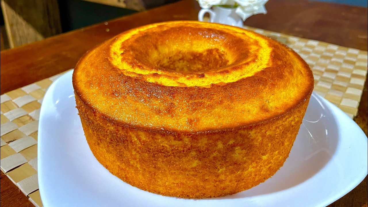 O Bolo de FUBÁ e MILHO mais gostoso do mundo – Tudo no liquidificador 