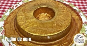 Pudim Dourado: A Sobremesa Perfeita Criada com Pão