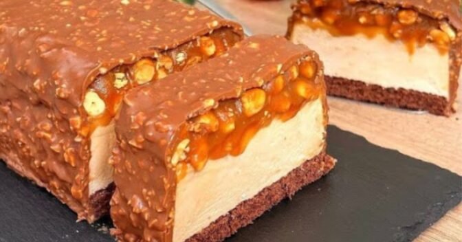 Sobremesas: Bolo de Snickers