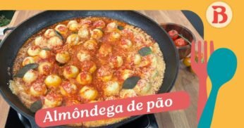 Almôndegas de Ricota ao Molho de Tomate