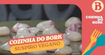 Mousse de Chocolate Vegano com Suspiro de Aquafaba