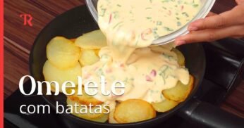 Tortilha de Batata com Mussarela