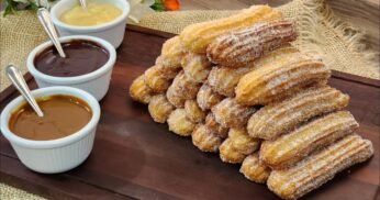 Churros Caseiros com Recheio