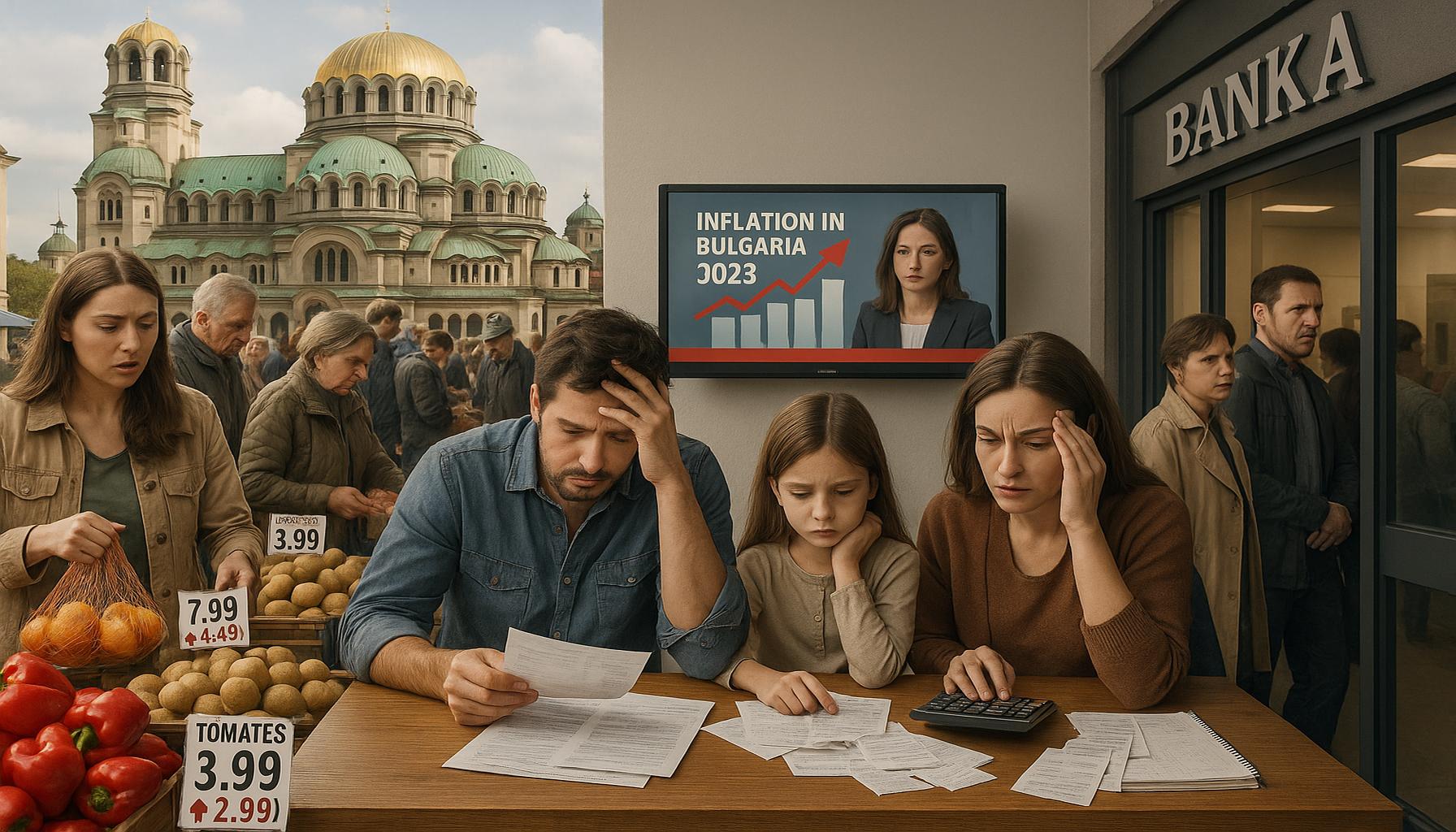 Влиянието на инфлацията върху икономиката на България през 2023 година